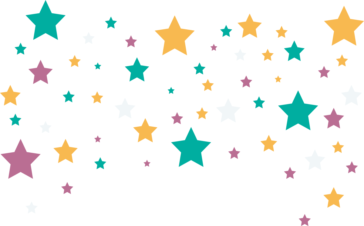 Звездочки цветные