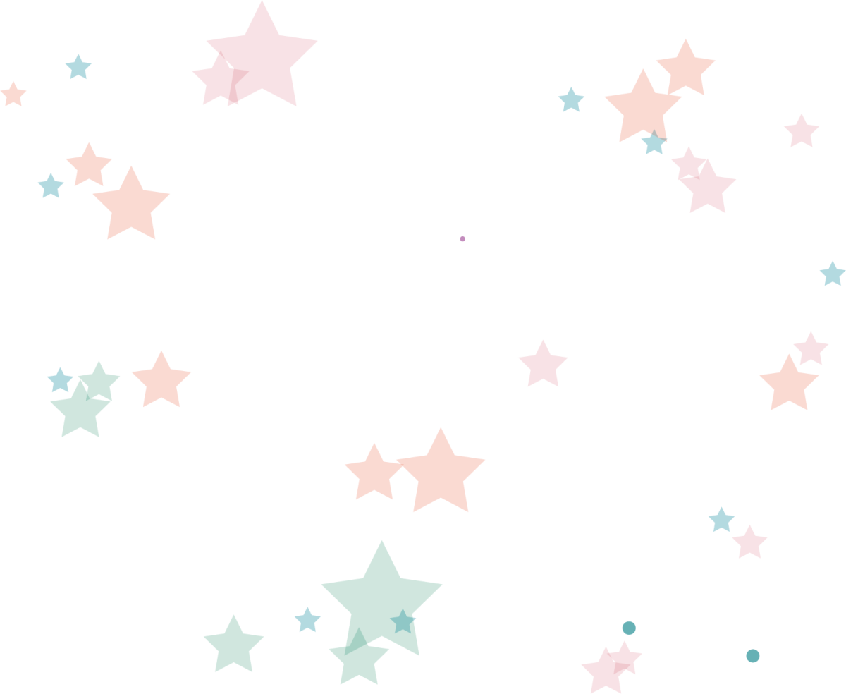 Звездочка красками