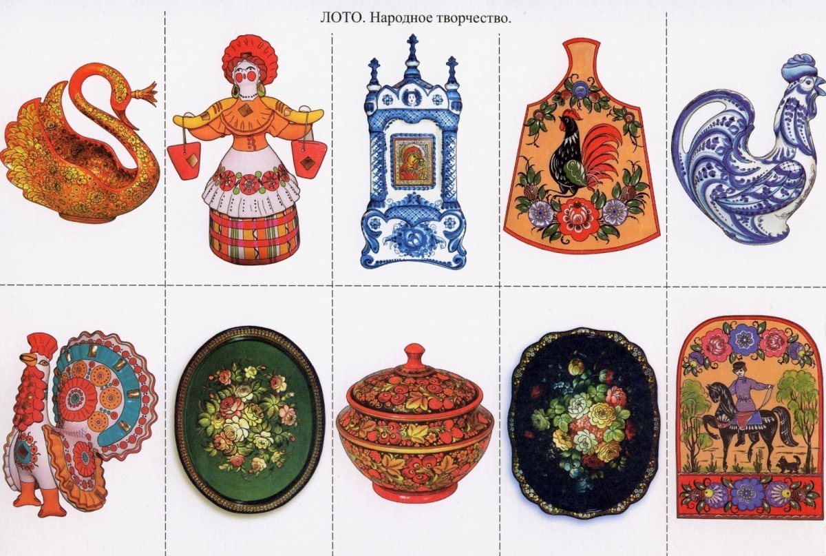 Вид искусства ДПИ Городец