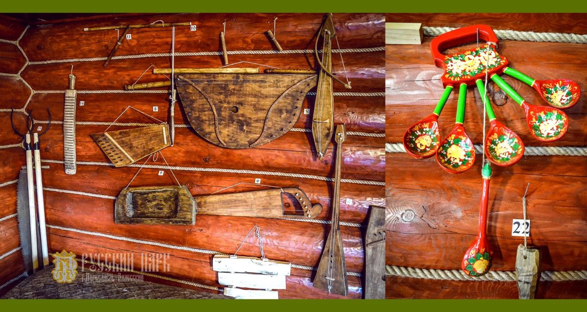 Музыкальные инструменты в русской избе