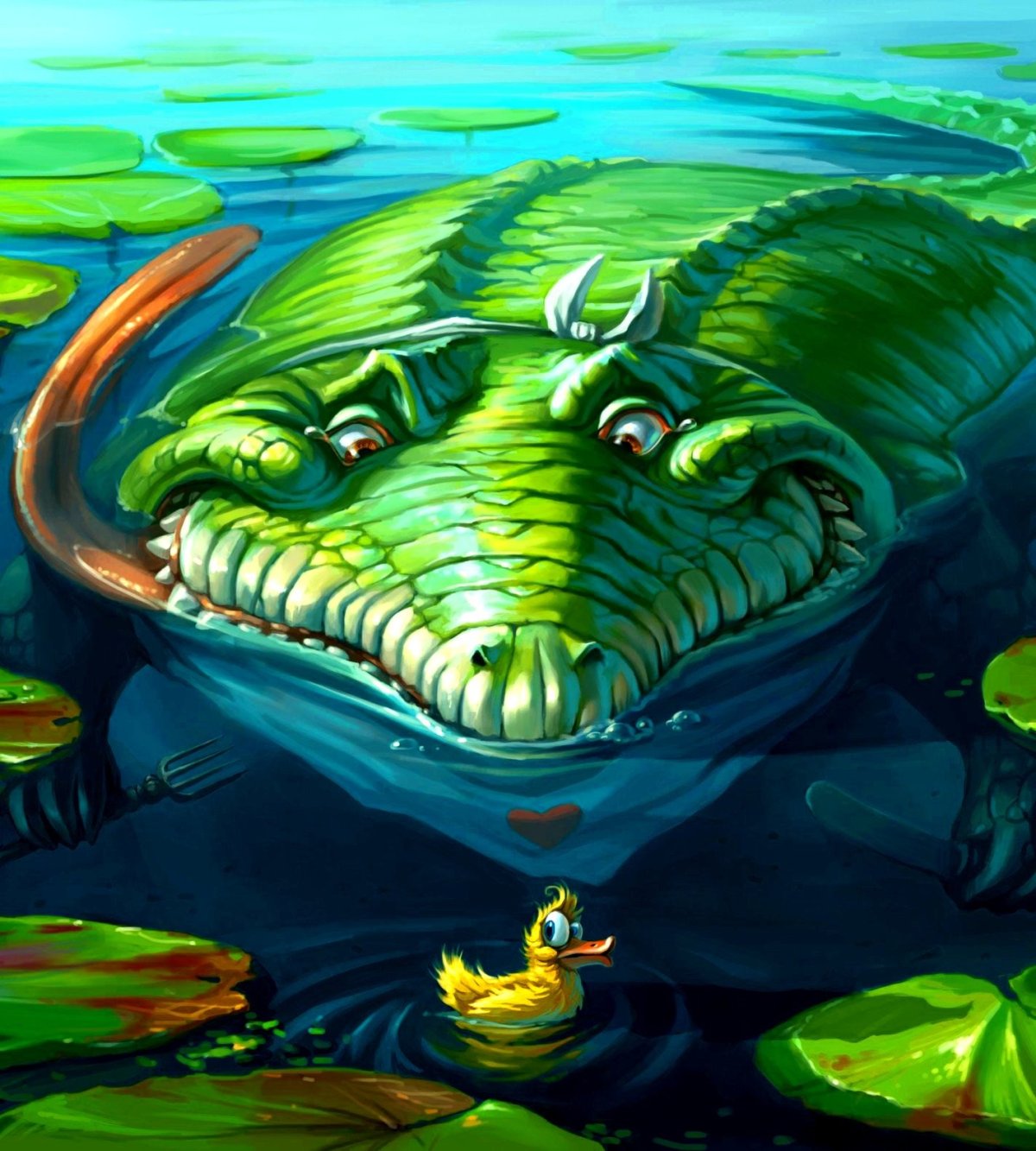 DND крокодил