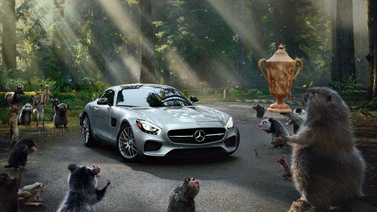 Мерседес и животные