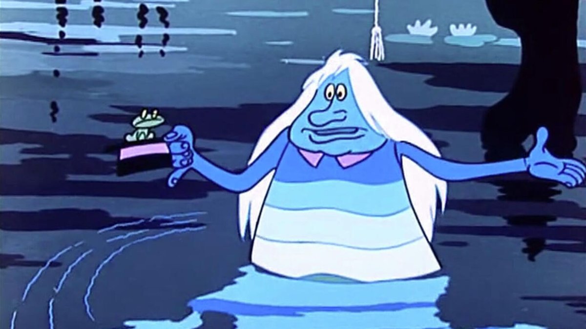 Водяной мультик Летучий корабль