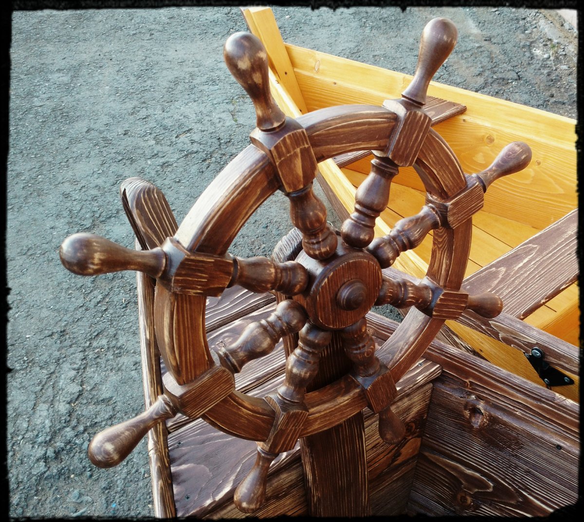 Штурвал корабля