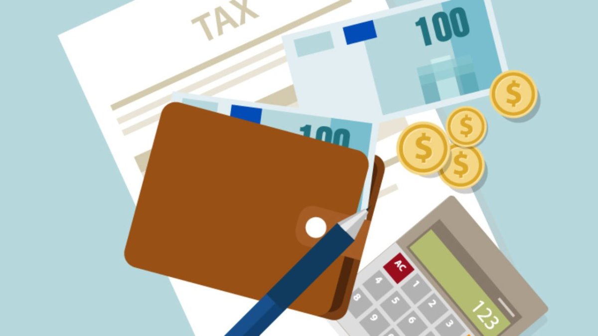 Снижение налогов вектор