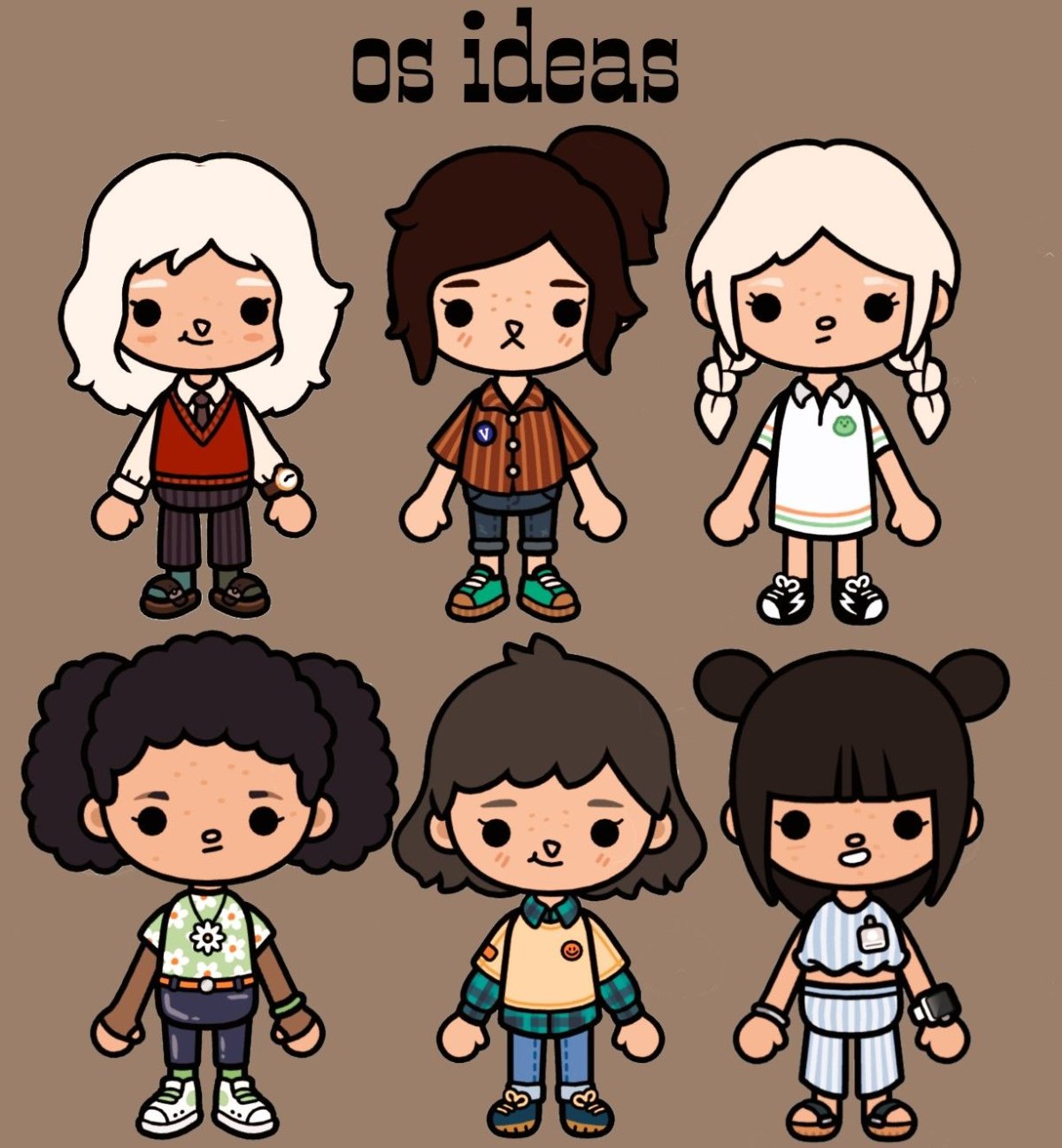 Раскраски для девочек тока бока