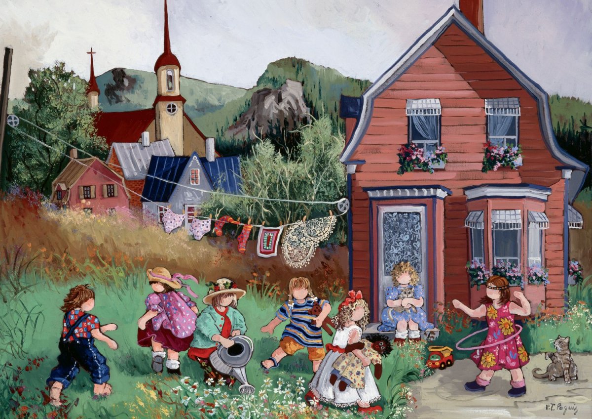 In the Country рисунок