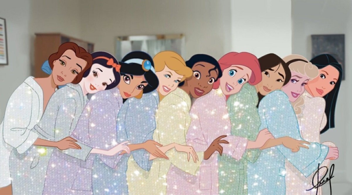 Современные принцессы Диснея Мерида