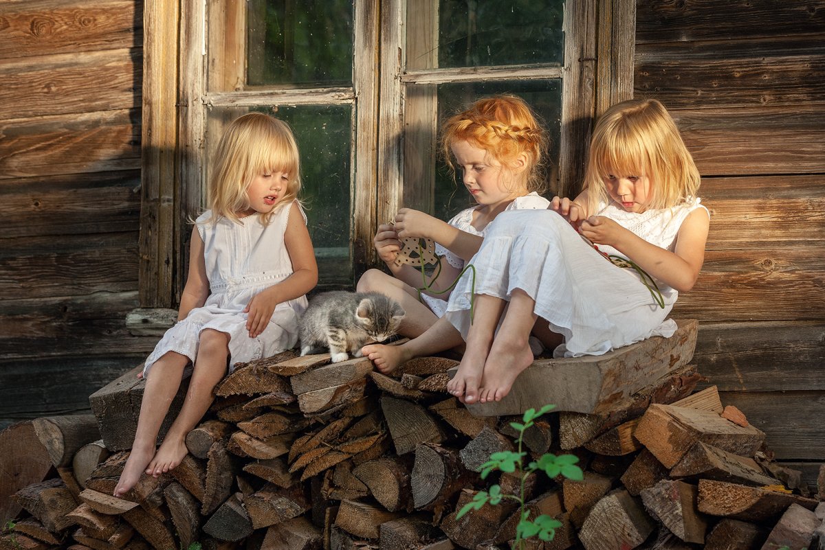 Босоногое детство в деревне