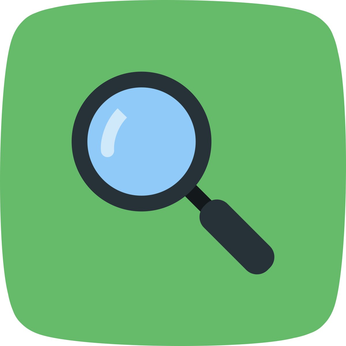 Лупа Минимализм