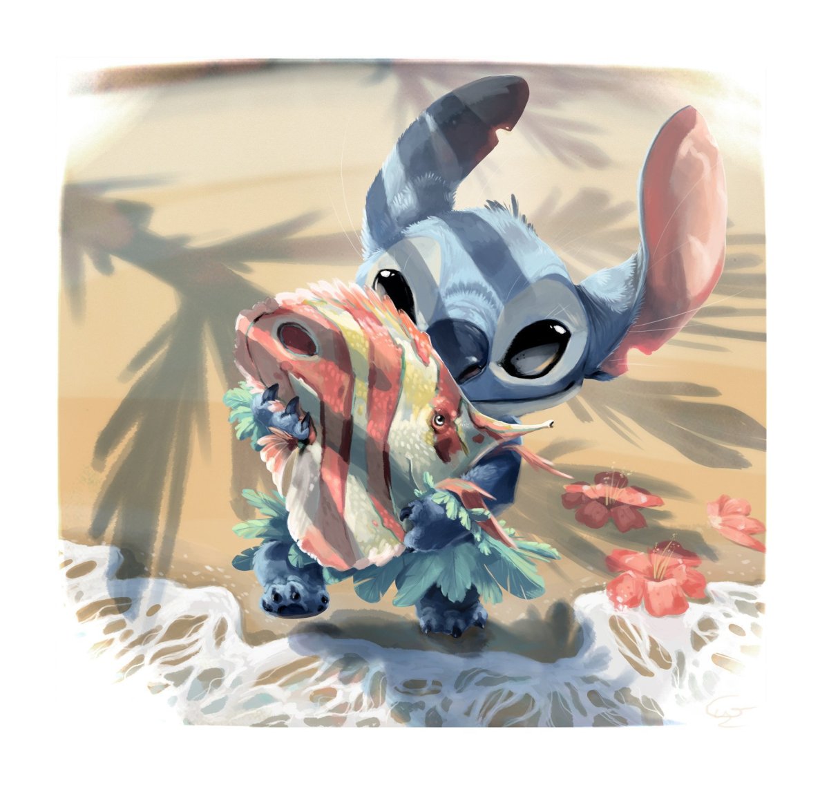 Стич и Энджел Охана