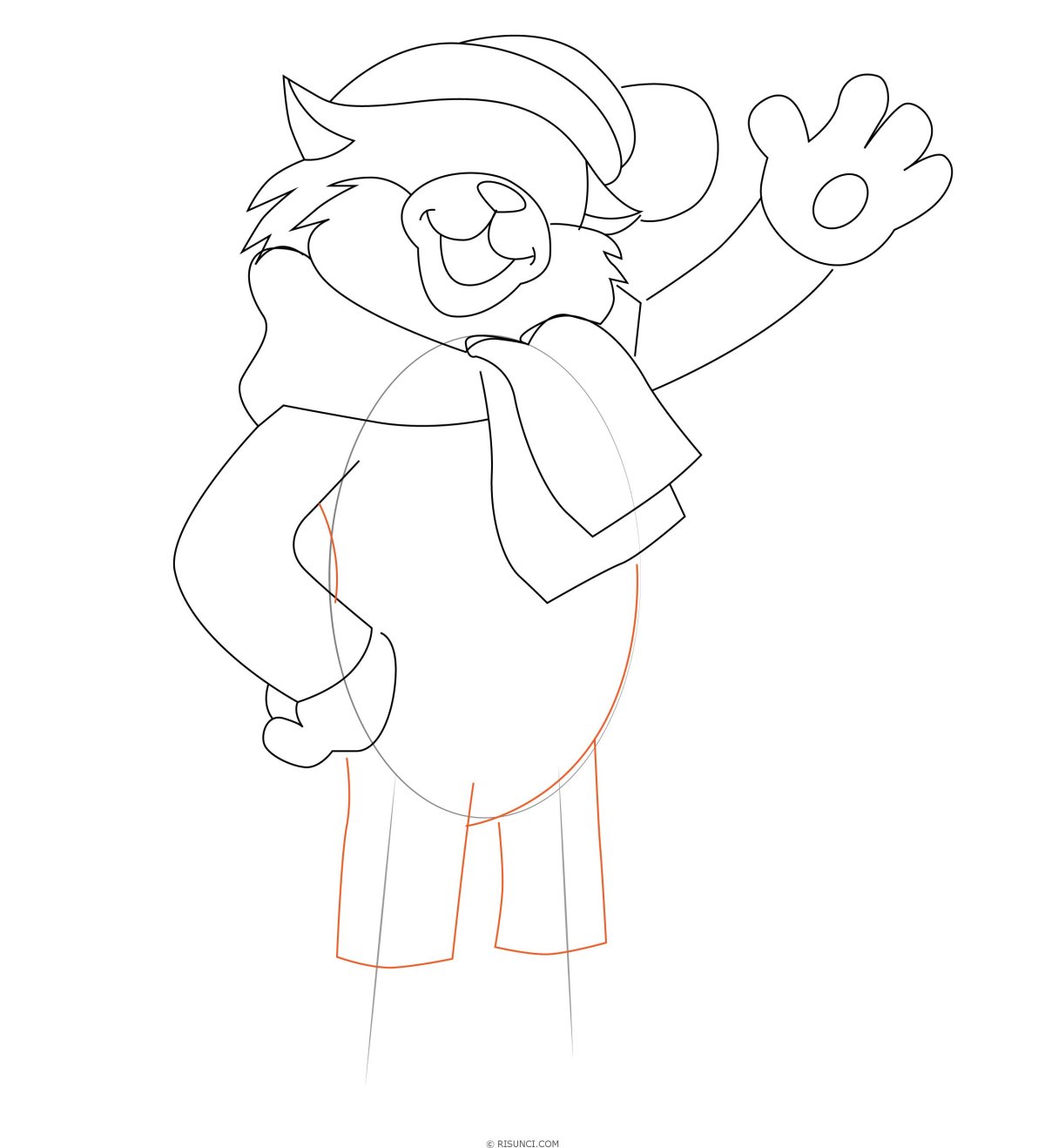 Гаврюша из Простоквашино раскраска