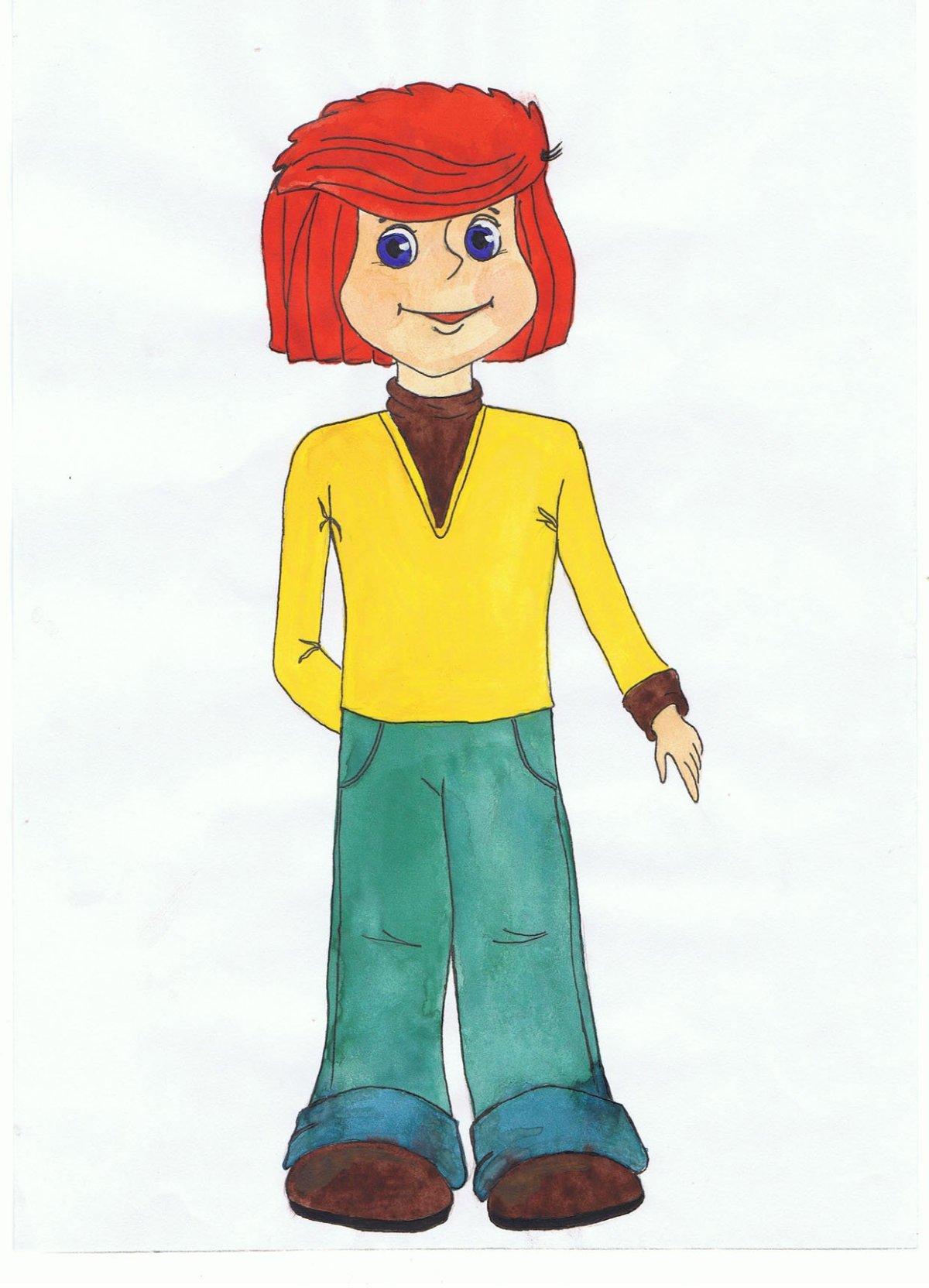 Раскраска "в Простоквашино"