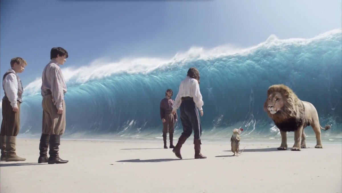 «Покоритель зари» хроники Нарнии арт