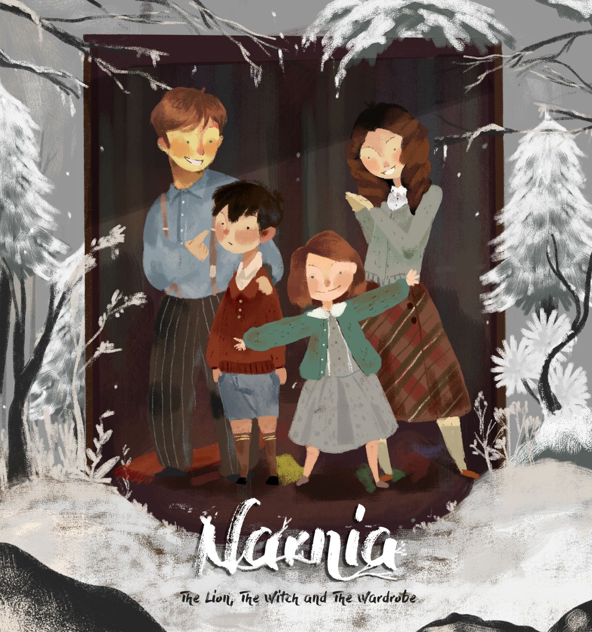 Герои хроники Нарнии иллюстрации