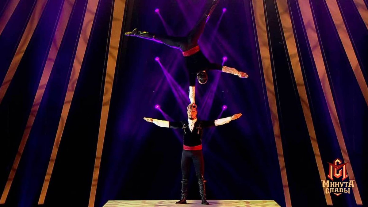 Силовые акробаты Геворг и Андраник Варданян