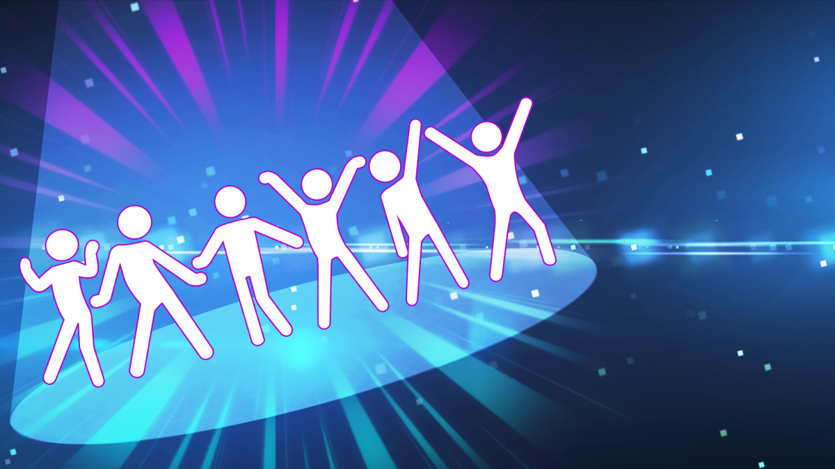 Танцевальный фон