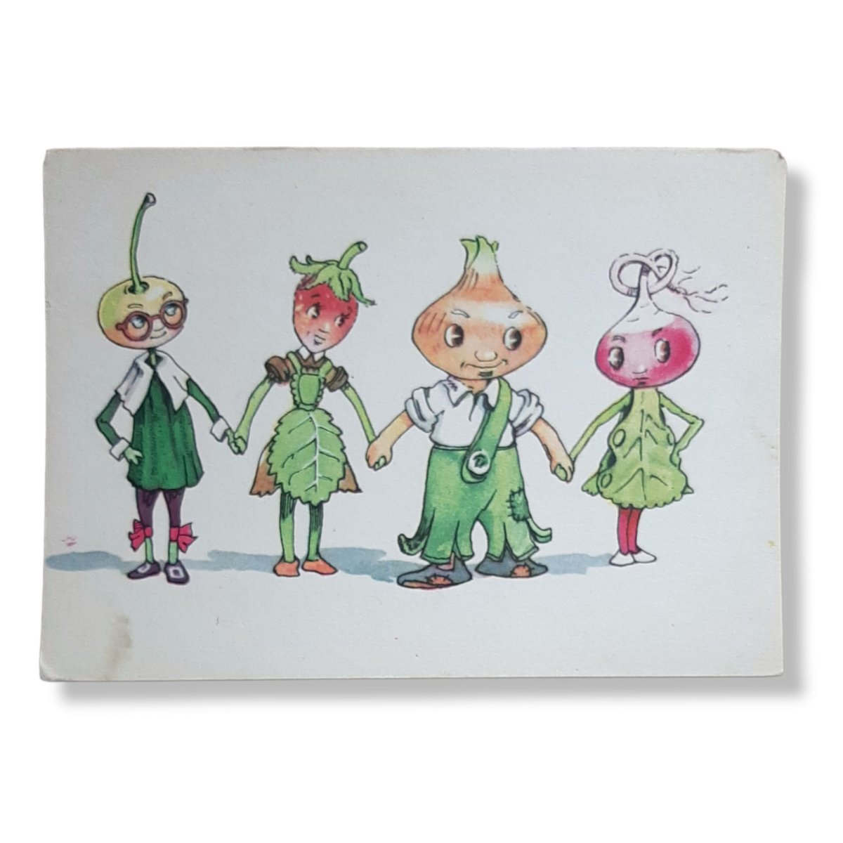 Герои мультика Чиполлино