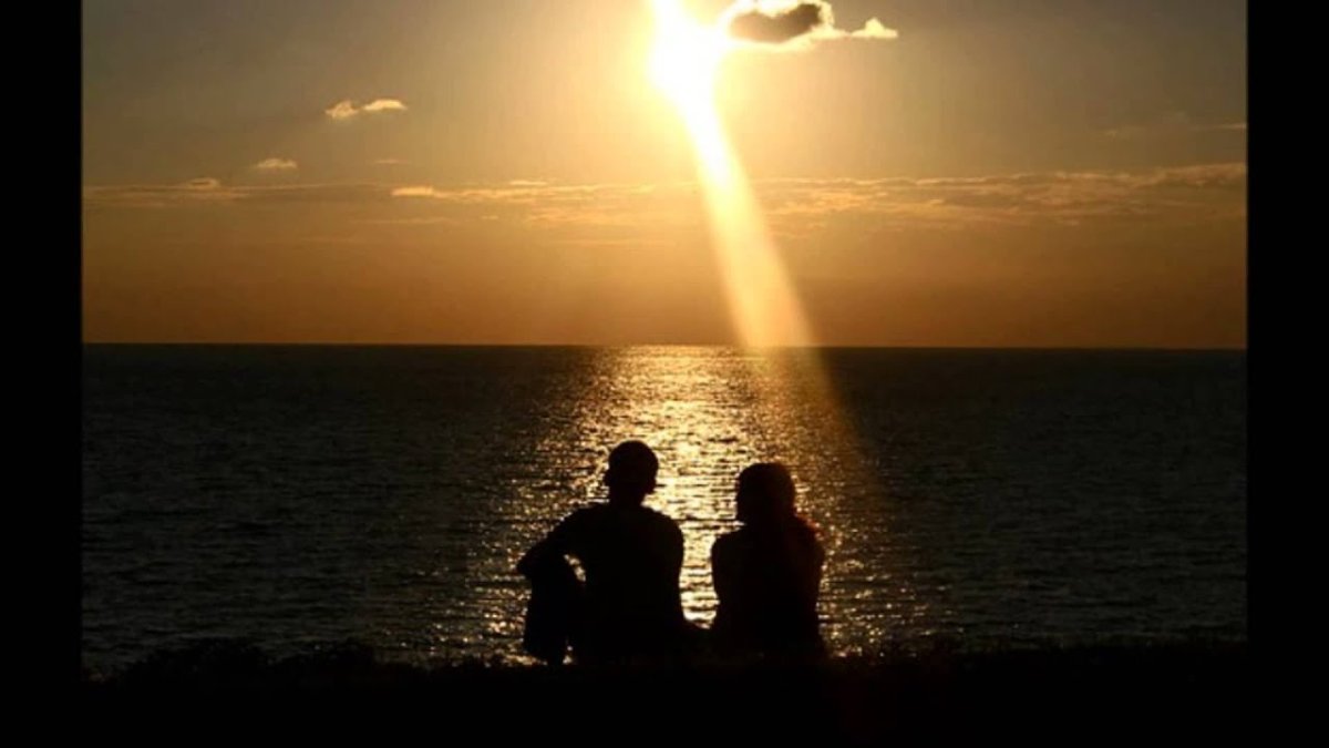 Встреча восхода на море