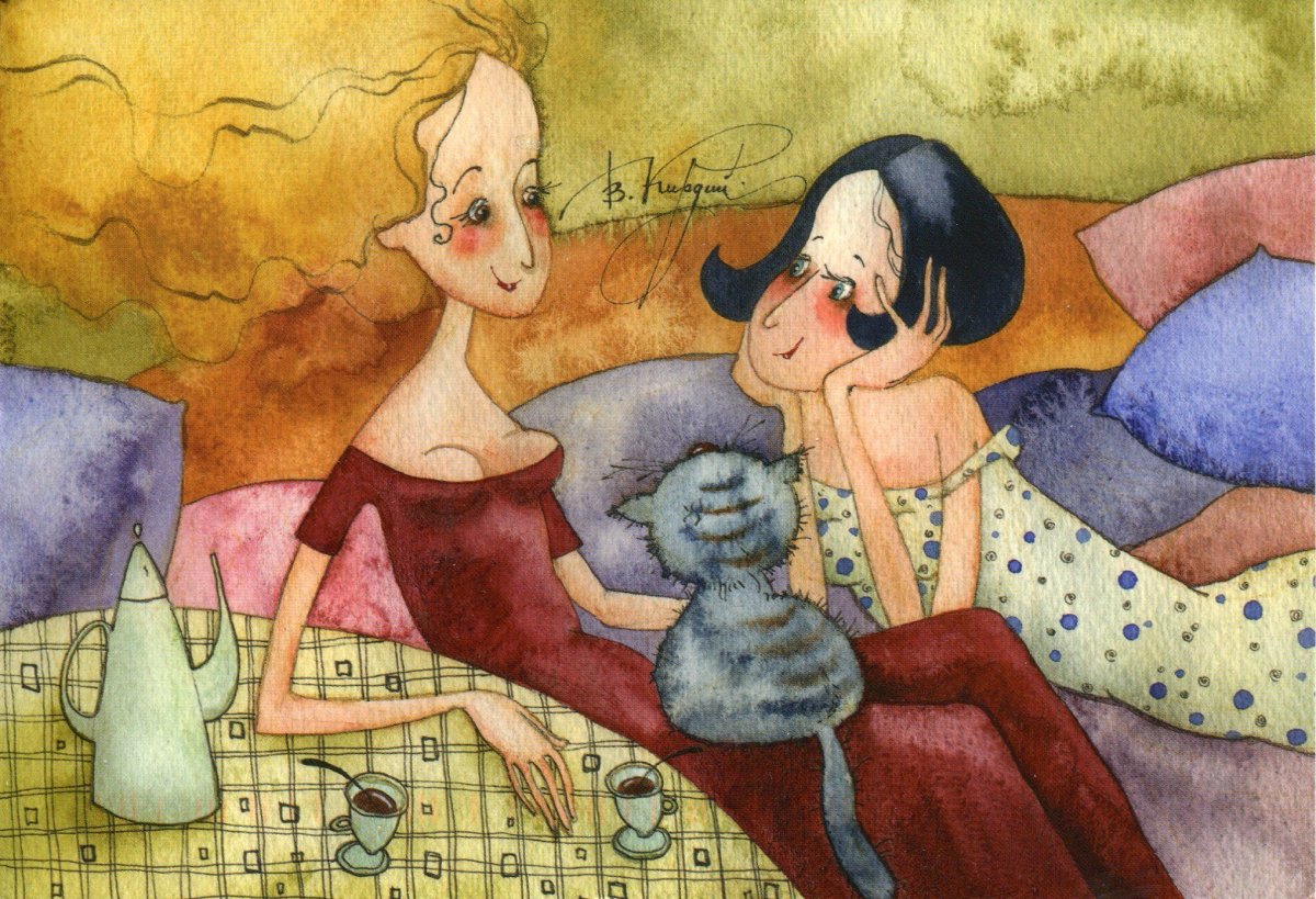 Художница Виктория Кирдий