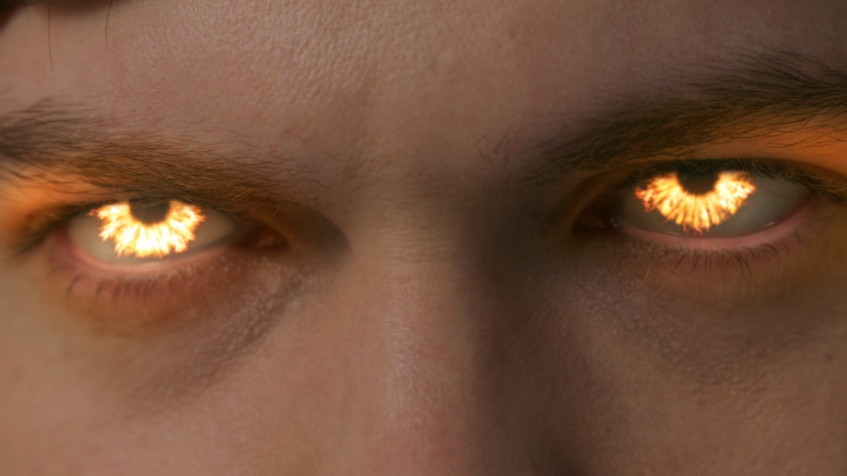 Огонь из глаз