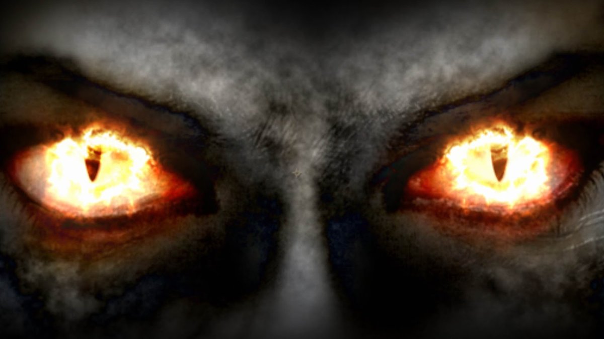 Горящие глаза