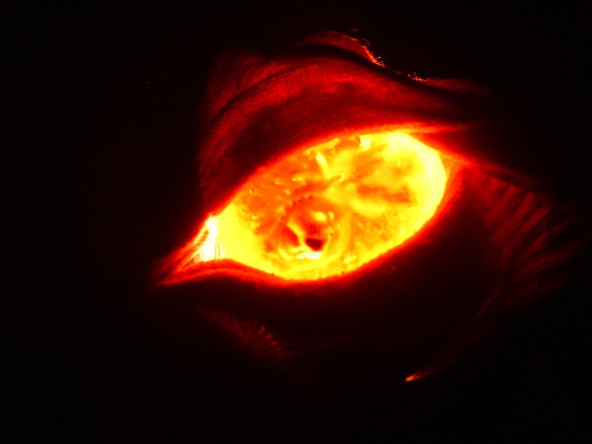 Горящие глаза