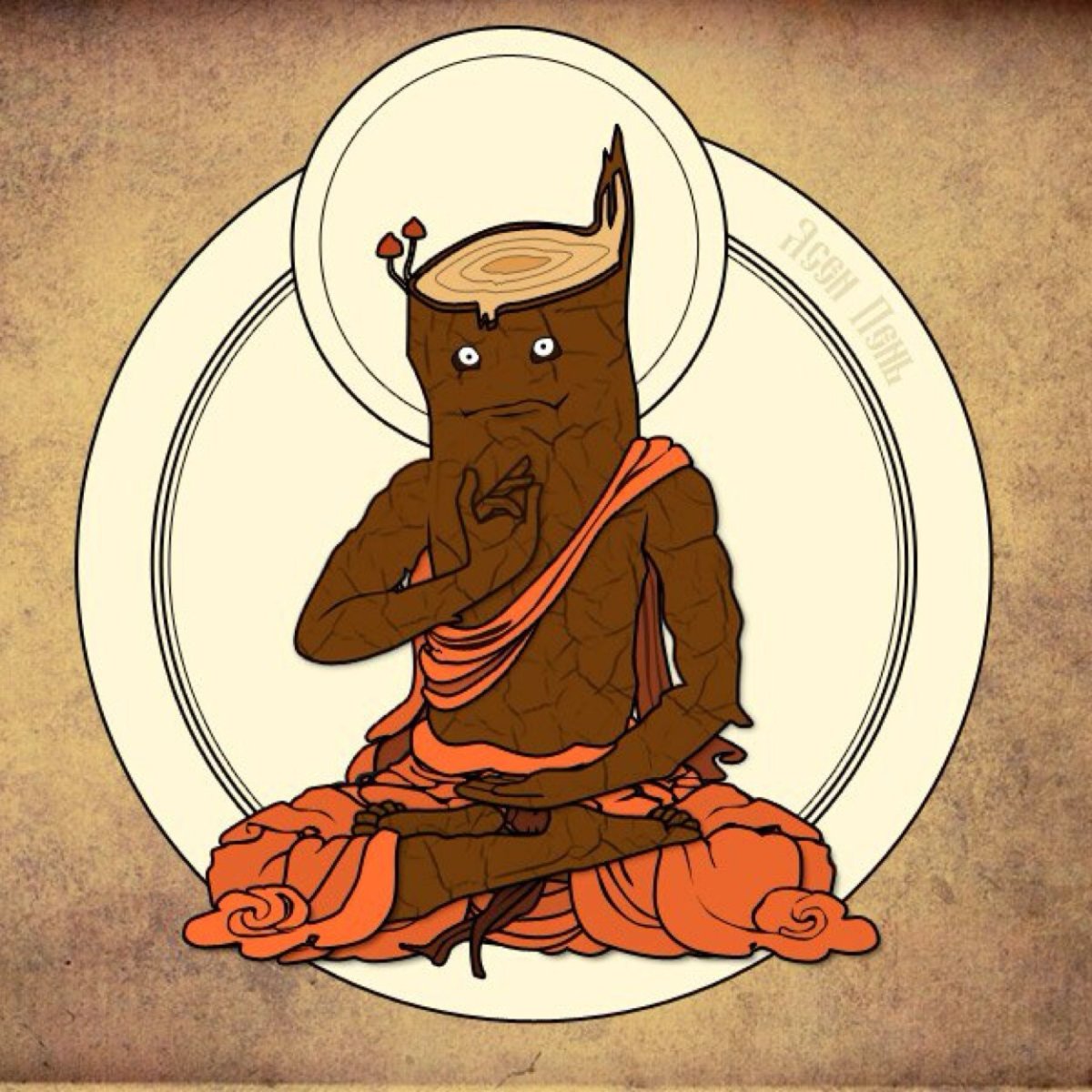 Медитация прикол