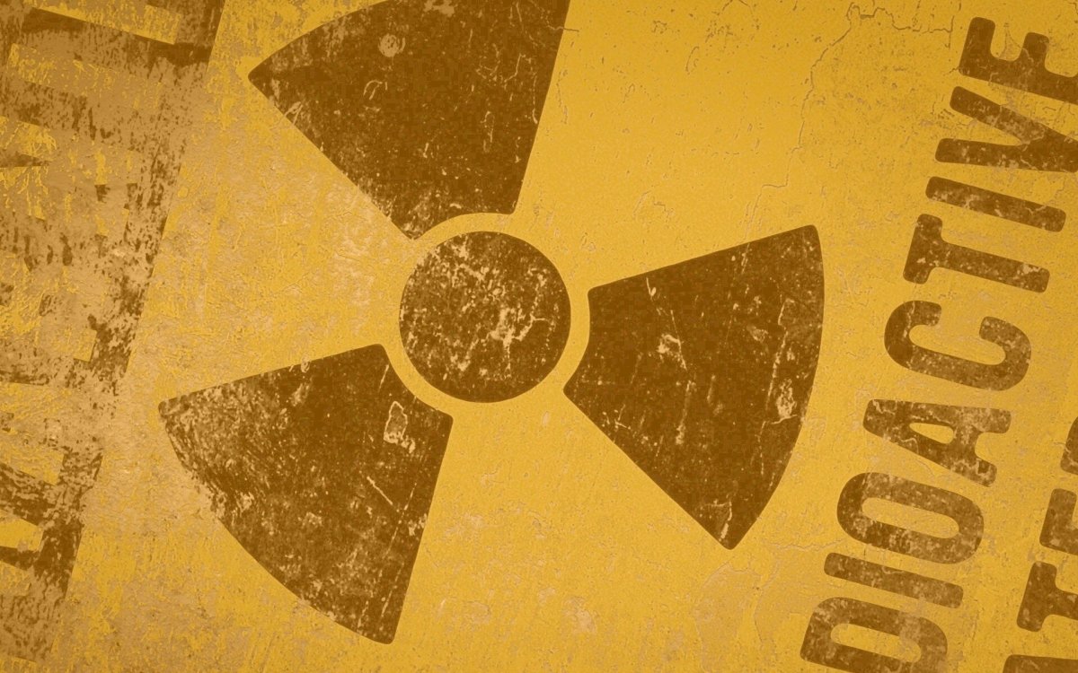 Знак радиации Чернобыль