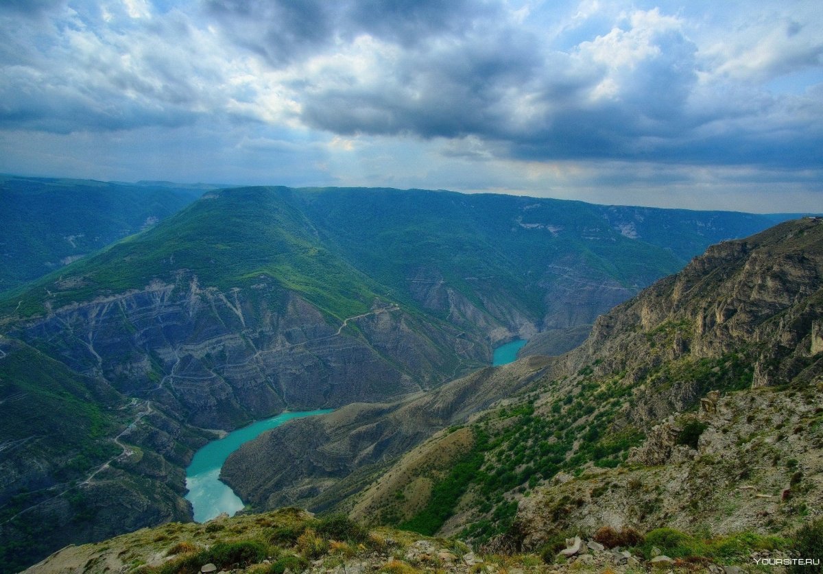 Сулакский каньон в Дагестане