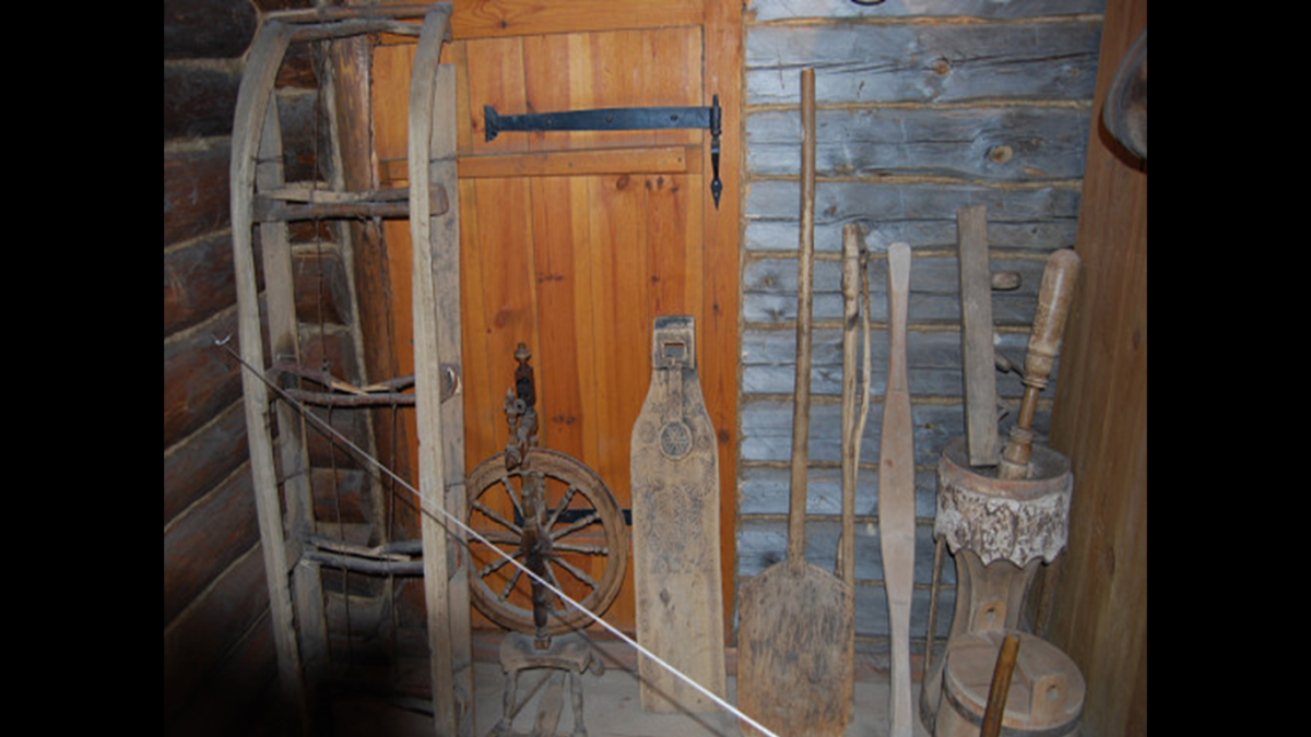 Сени в избе