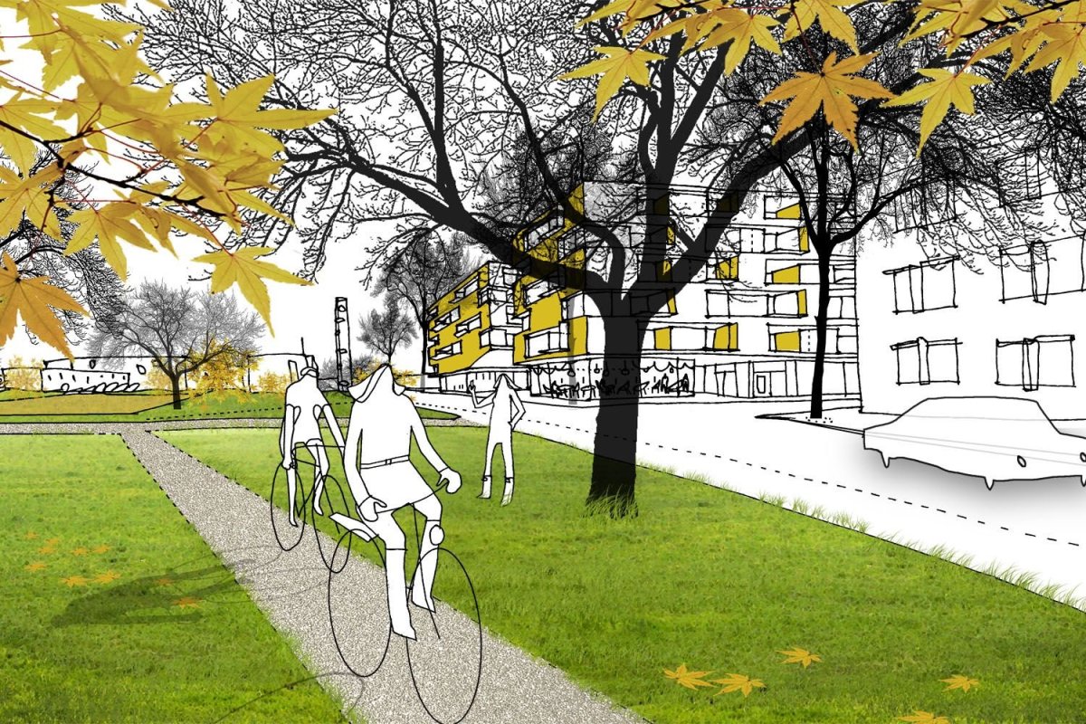 Парк мультяшный