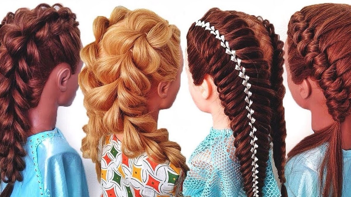 Прическа на последний звонок