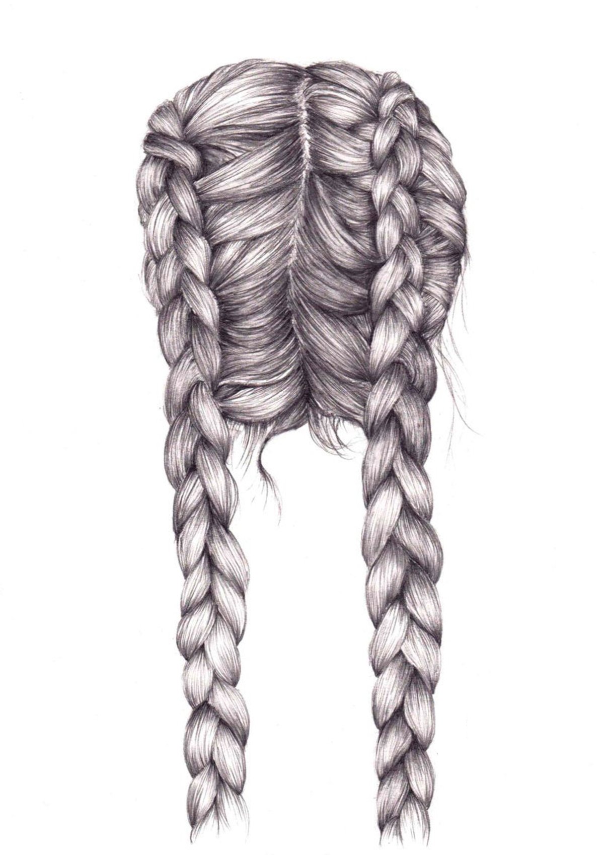 Косы картинка для детей