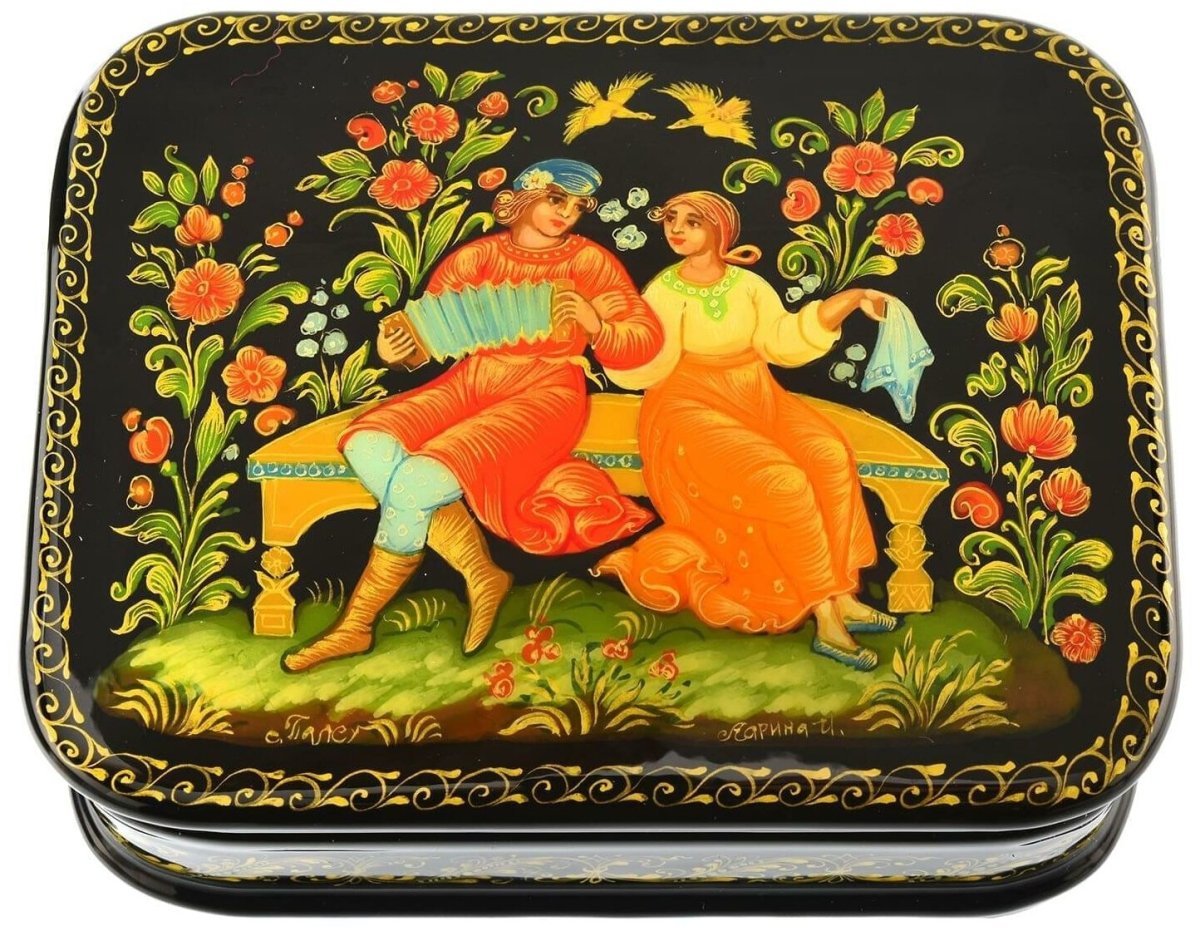 Федоскинская лаковая миниатюра Пушкин