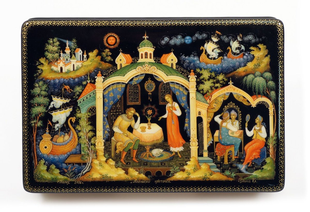 Палехская лаковая живопись