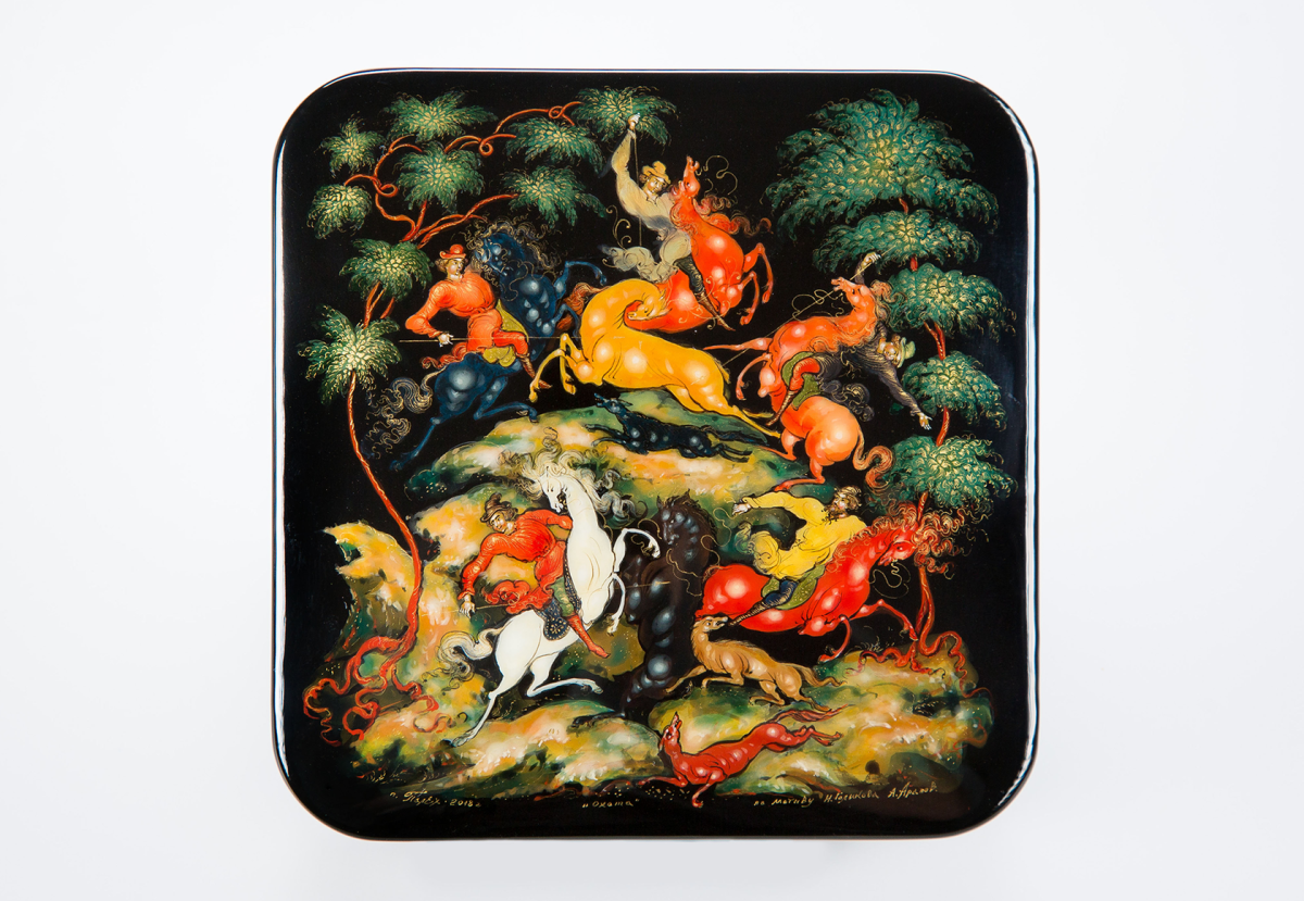 Палехская миниатюра роспись