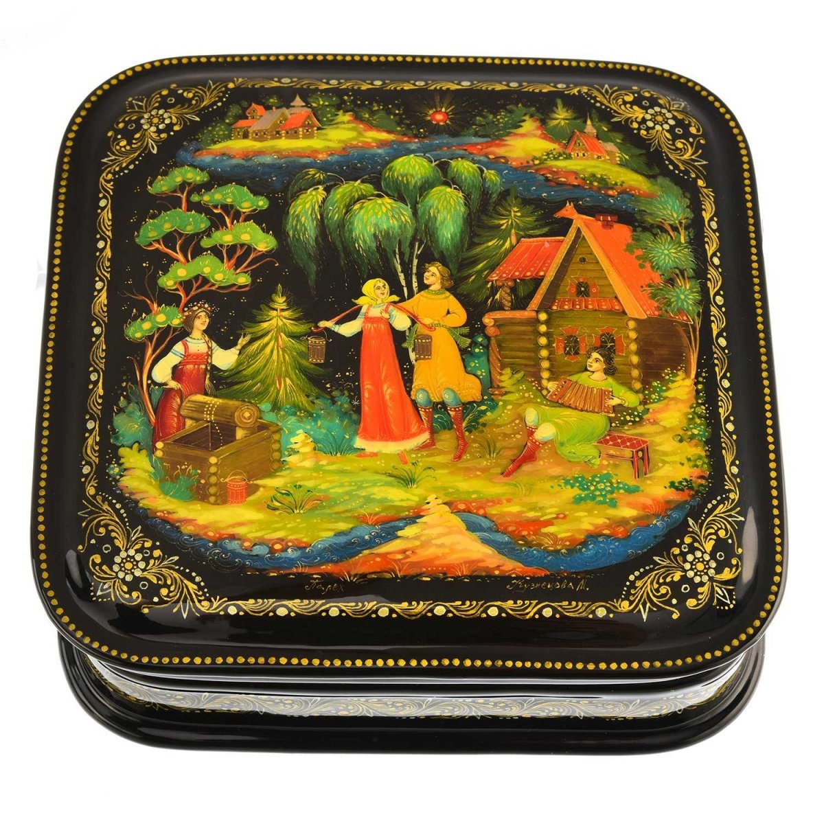 Палехские шкатулки