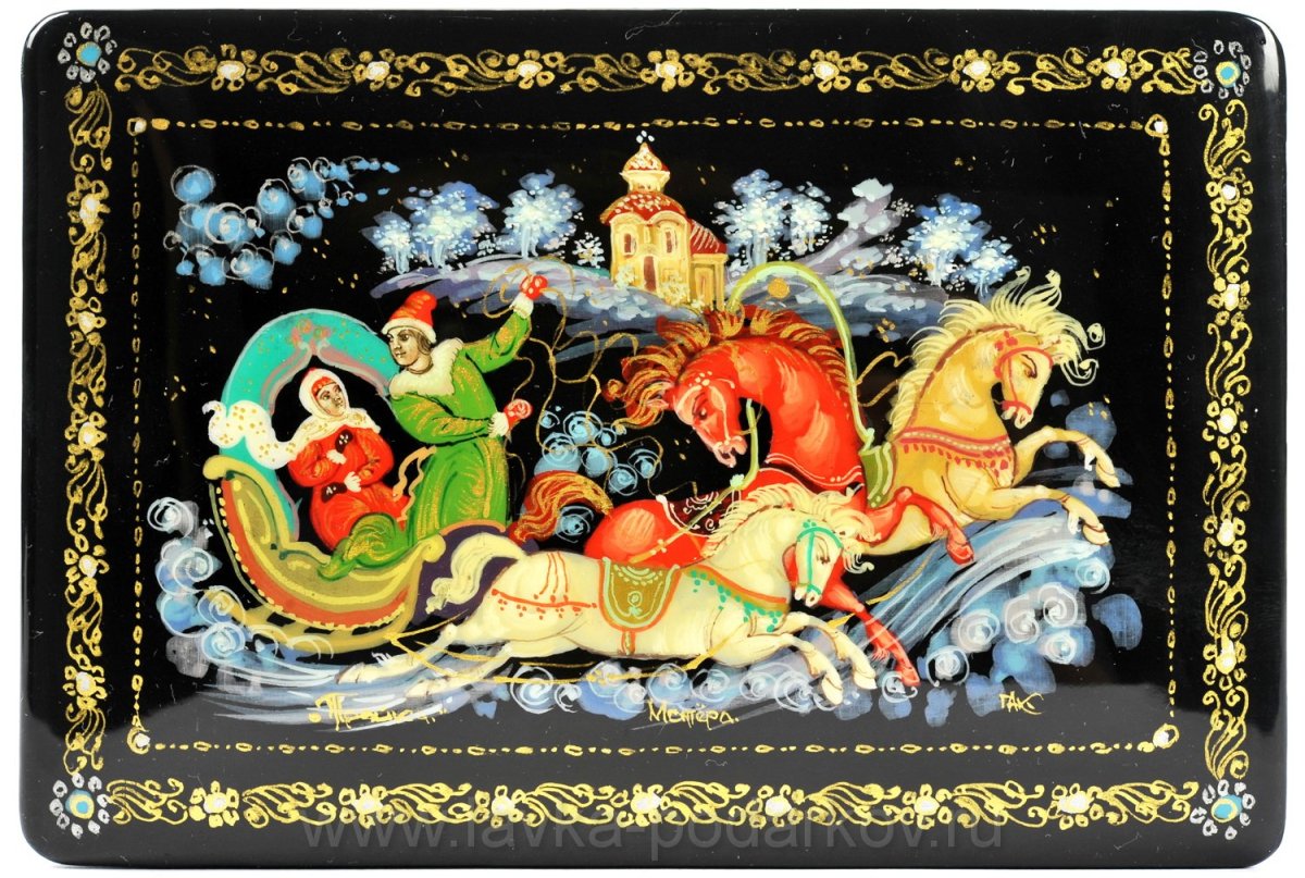 Народный промысел Палехская роспись