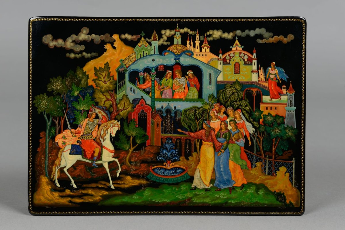 Ростислав Лебедев художник Палех