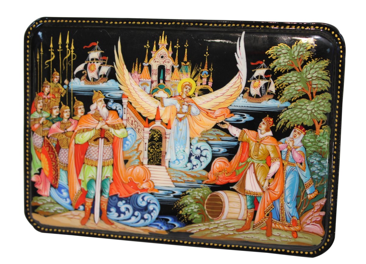 Лаковая миниатюра (Мстера, Палех, Холуй, Федоскино