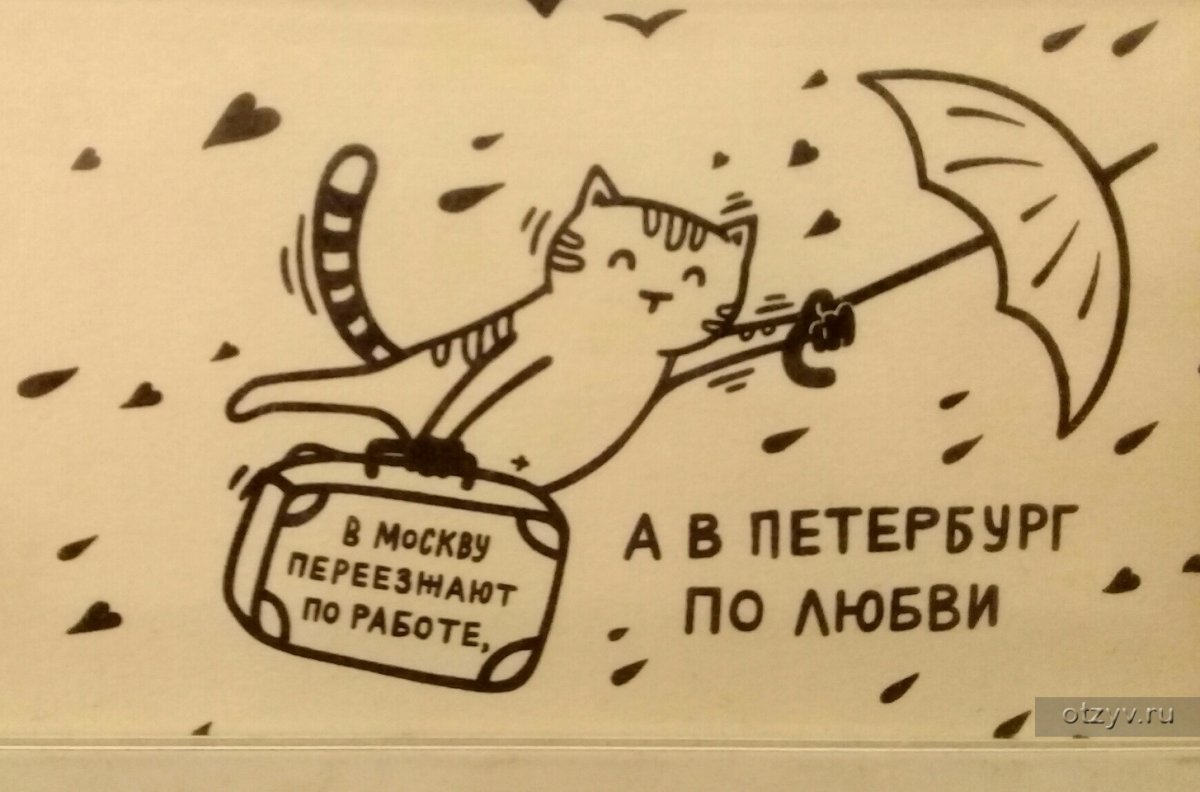 Шуточные открытки про Питер