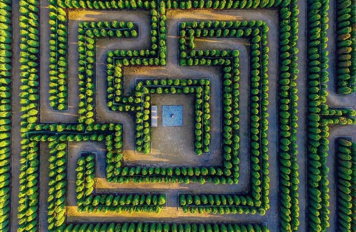 Схема Лабиринта кругового