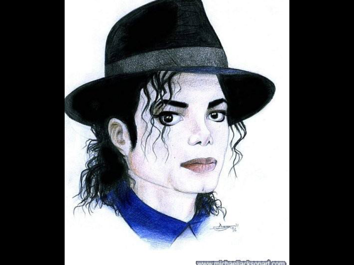 Майкл Джексон портрет
