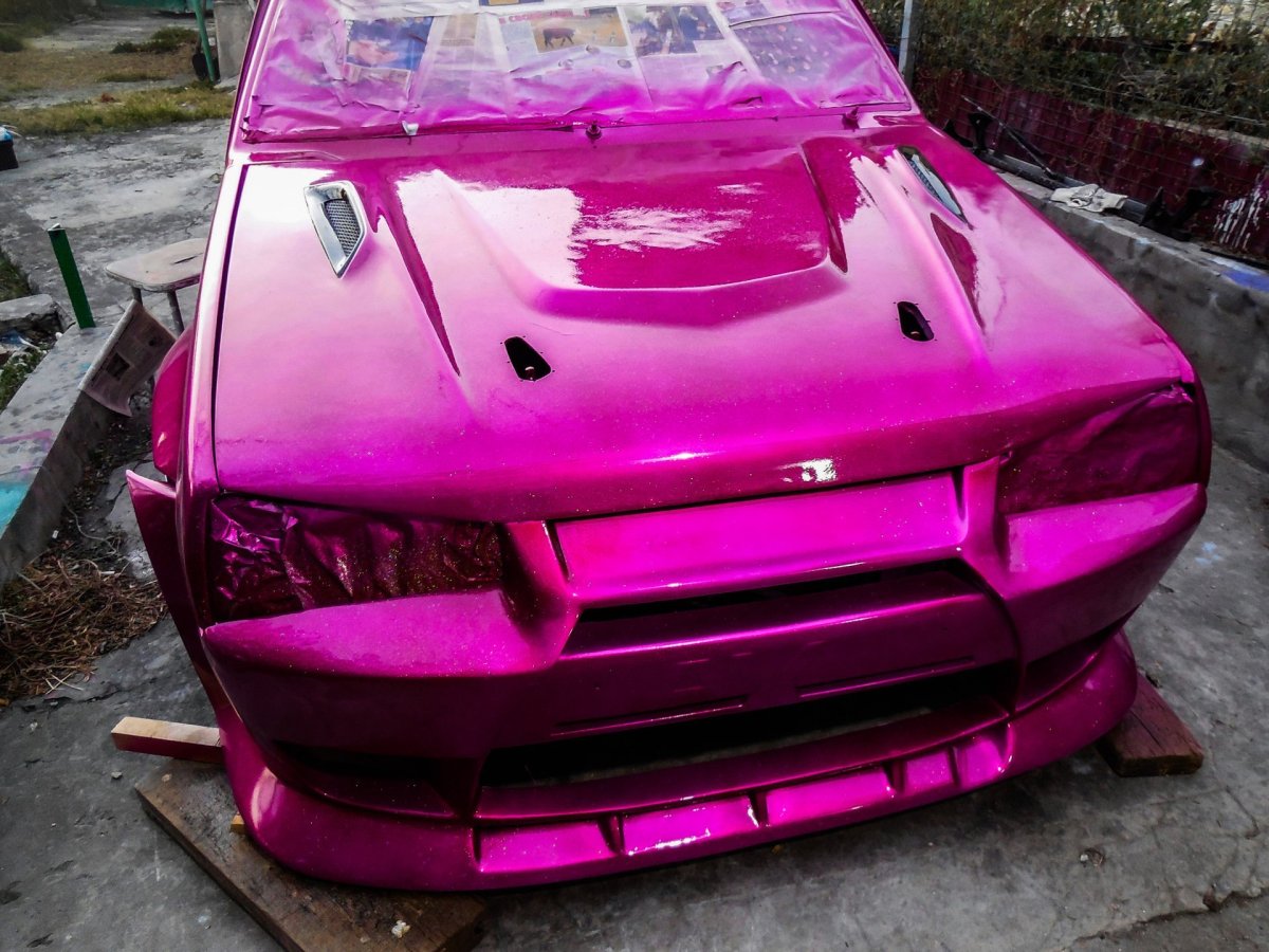 ВАЗ 2110 фиолетовая Кенди