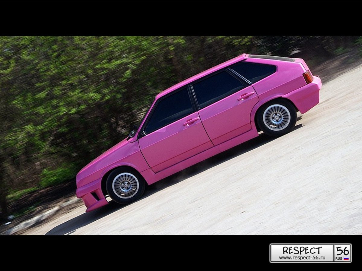 Малиновая Лада 2108