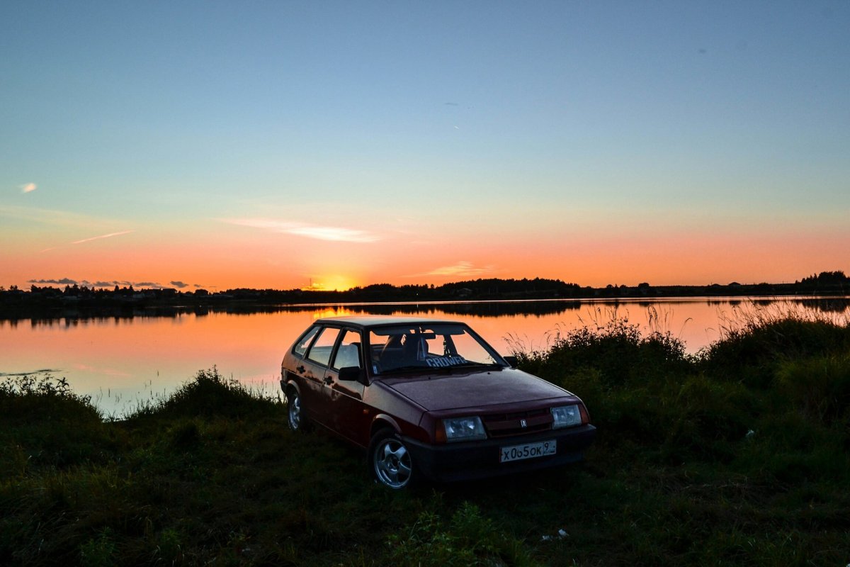 Лада 2109 провинция красная