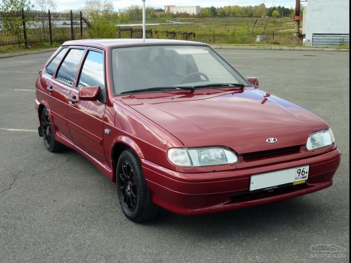 ВАЗ 2114 цвет калифорнийский Мак