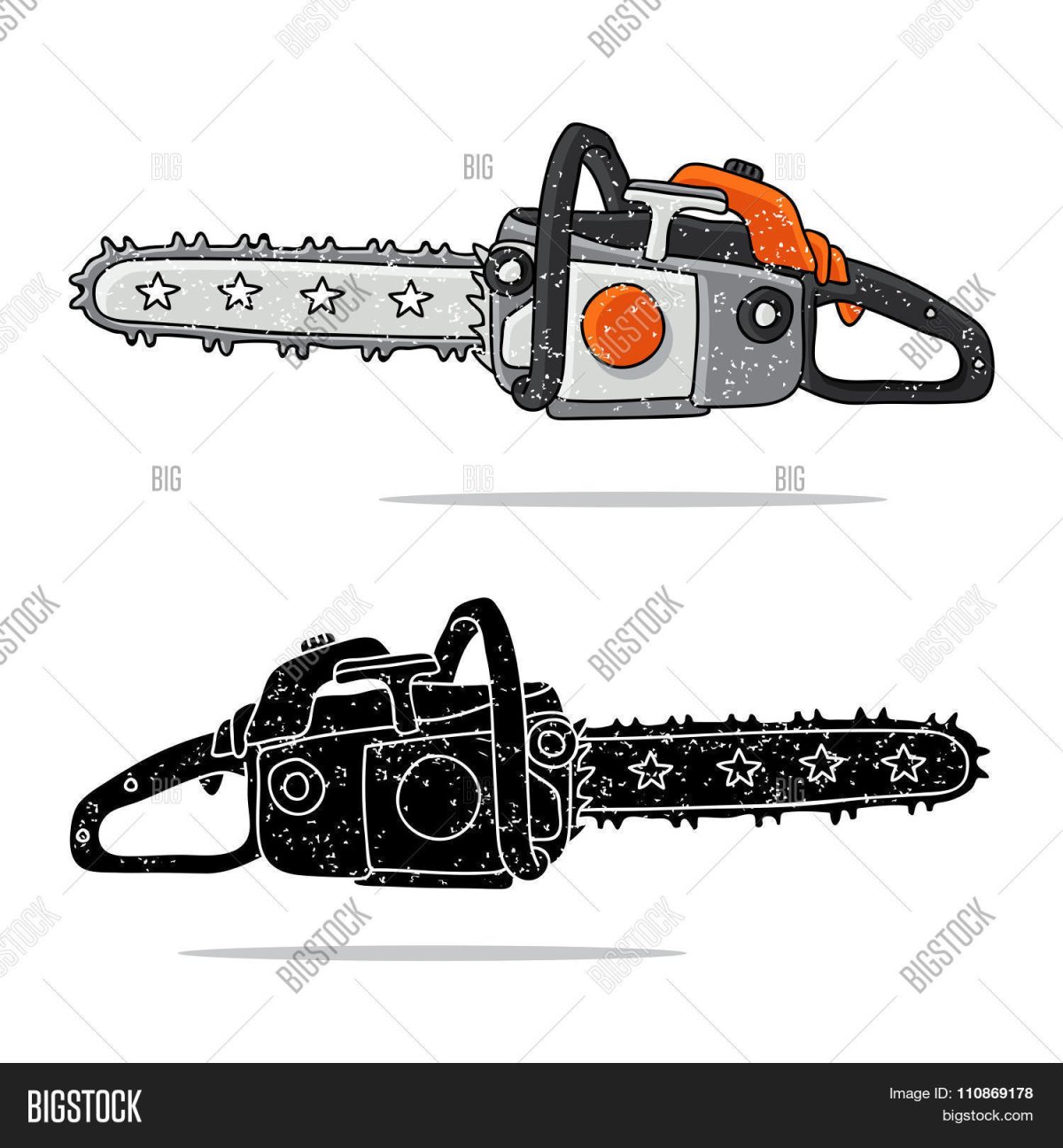 Бензопила эскиз