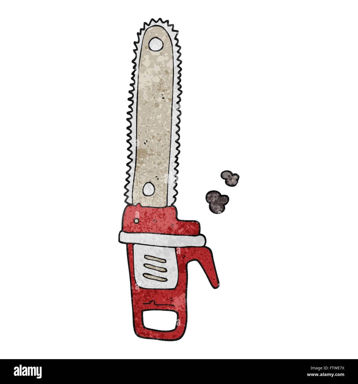 Бензопила клипарт